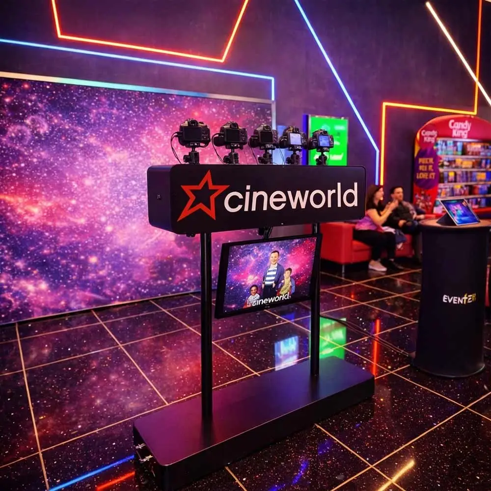 Event Star Photobooth - 180 Bullet Time Array Experience